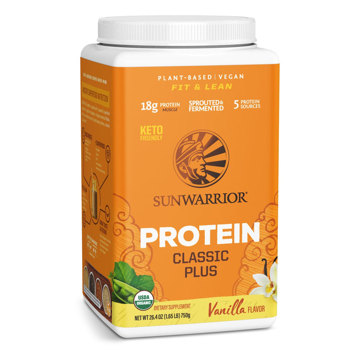 Classic Plus Protein Plant-based Protein Sunwarrior 30 Servings  