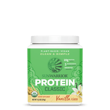 Classic Protein Powder - Vanilla Plant-based Protein Sunwarrior 15 Servings