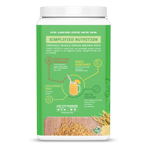 ClassicProtein 750g Vanilla left