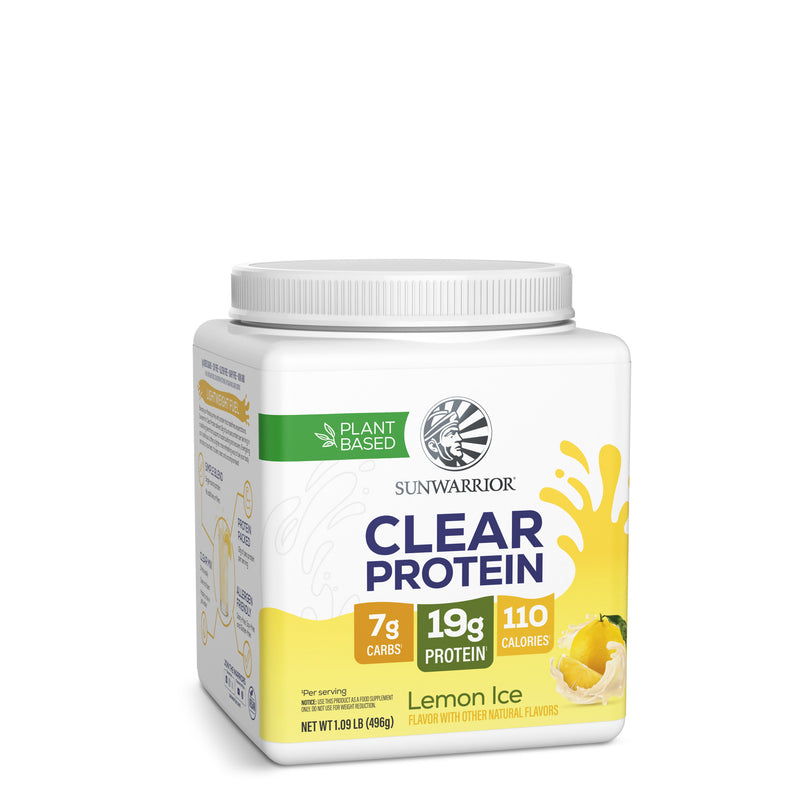 Clear Protein Lemon Ice Plant-based Protein Sunwarrior 15 Servings