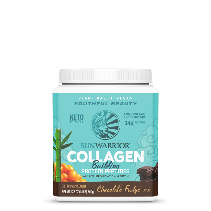 Collagen Building Protein Peptides Plant-based Protein Sunwarrior 20 Servings  