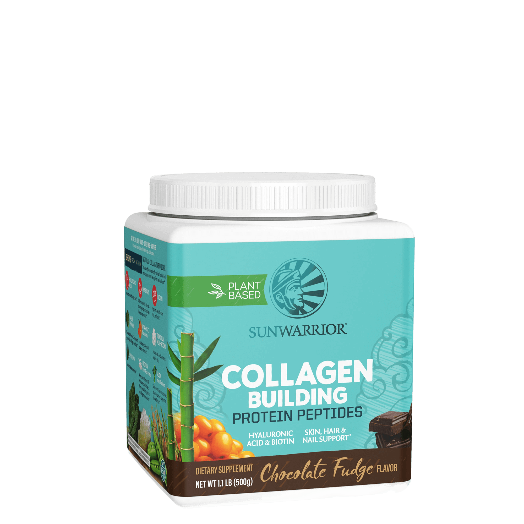 Collagen with magnesium and vanilla flavored matcha tea
