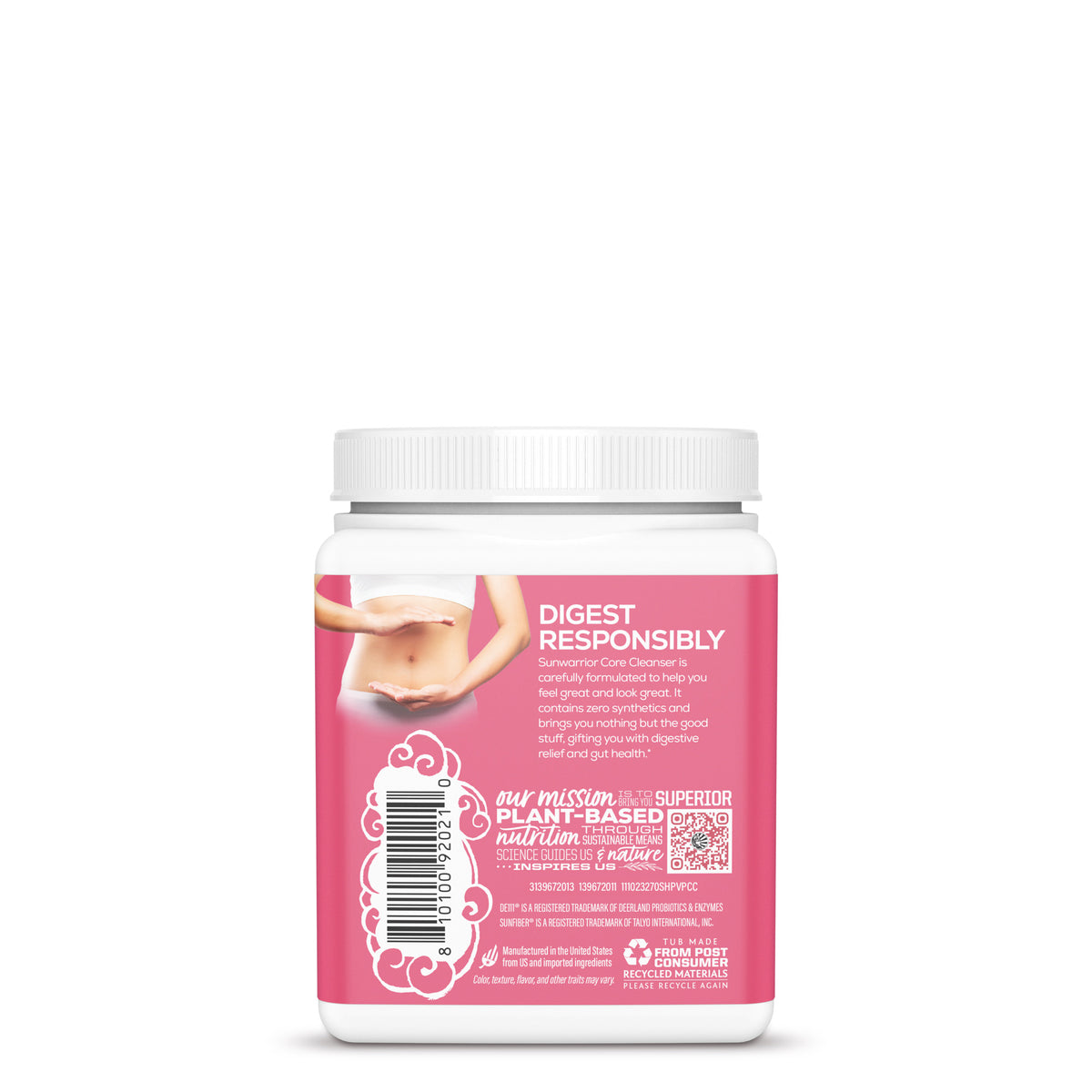 CoreCleanser 270g Back