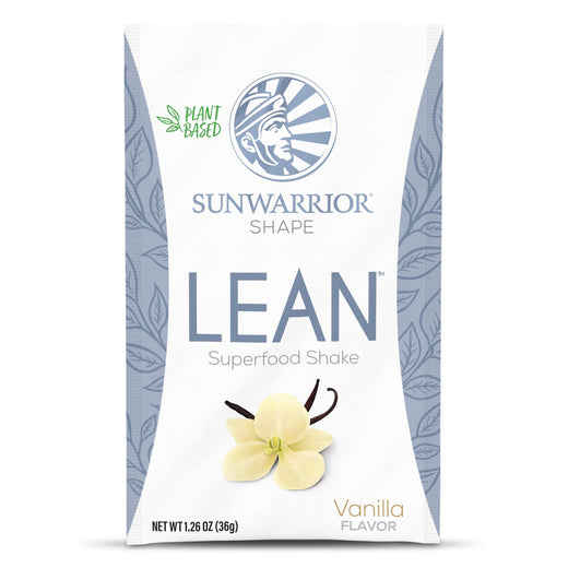 Single Serving Packets (For Lean Meal)  Sunwarrior LEAN Shake - Vanilla 1 Packet 