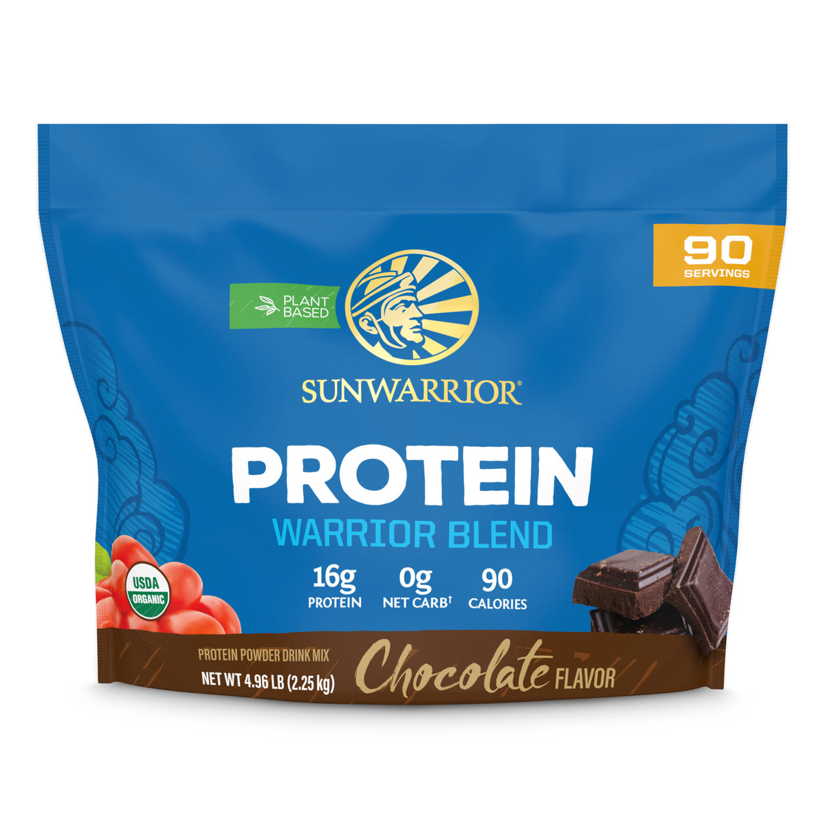 WarriorBlend 2250g Chocolate Front