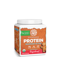 Organic Warrior Blend Gingerbread Protein  Sunwarrior 15 Servings  