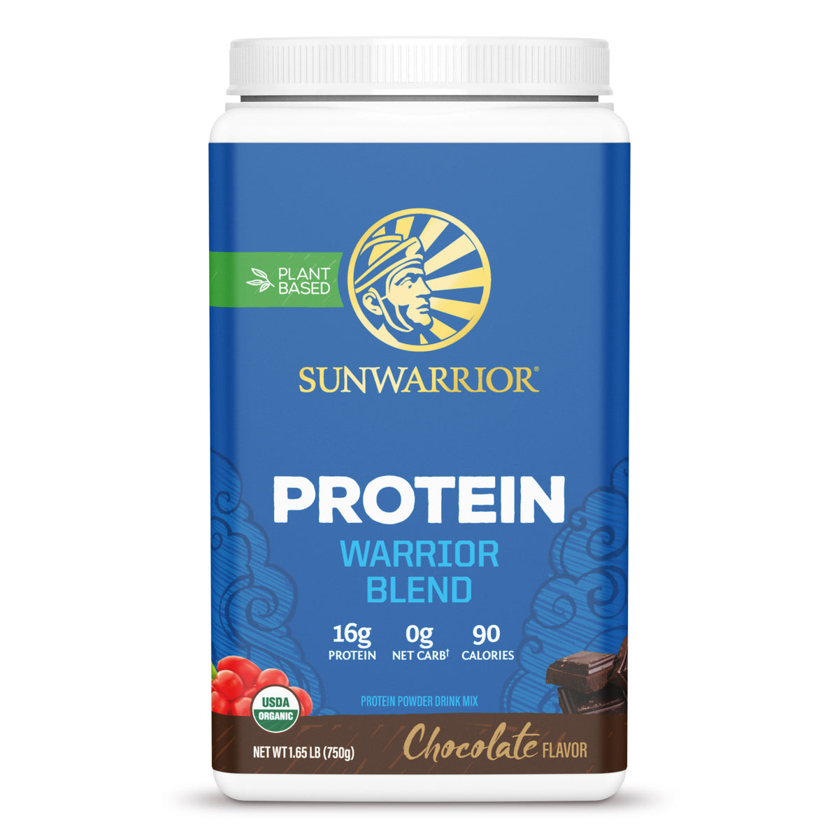Warrior Blend 750g Chocolate Front