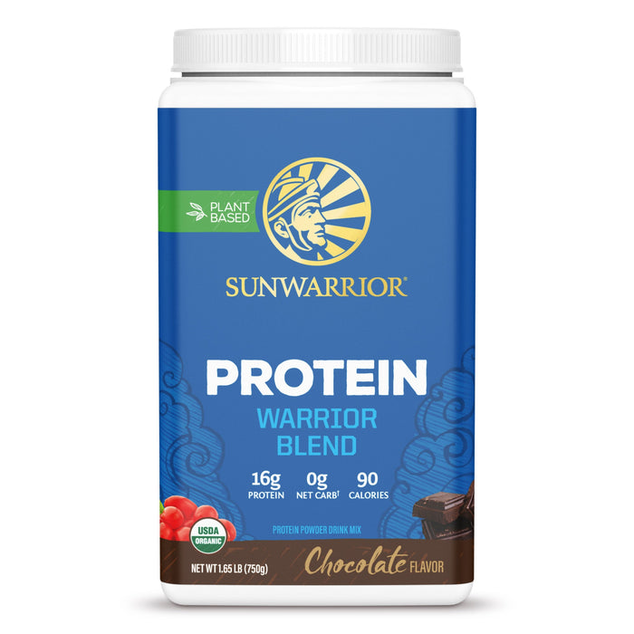 Warrior Blend Organic Plant-based Protein Sunwarrior   