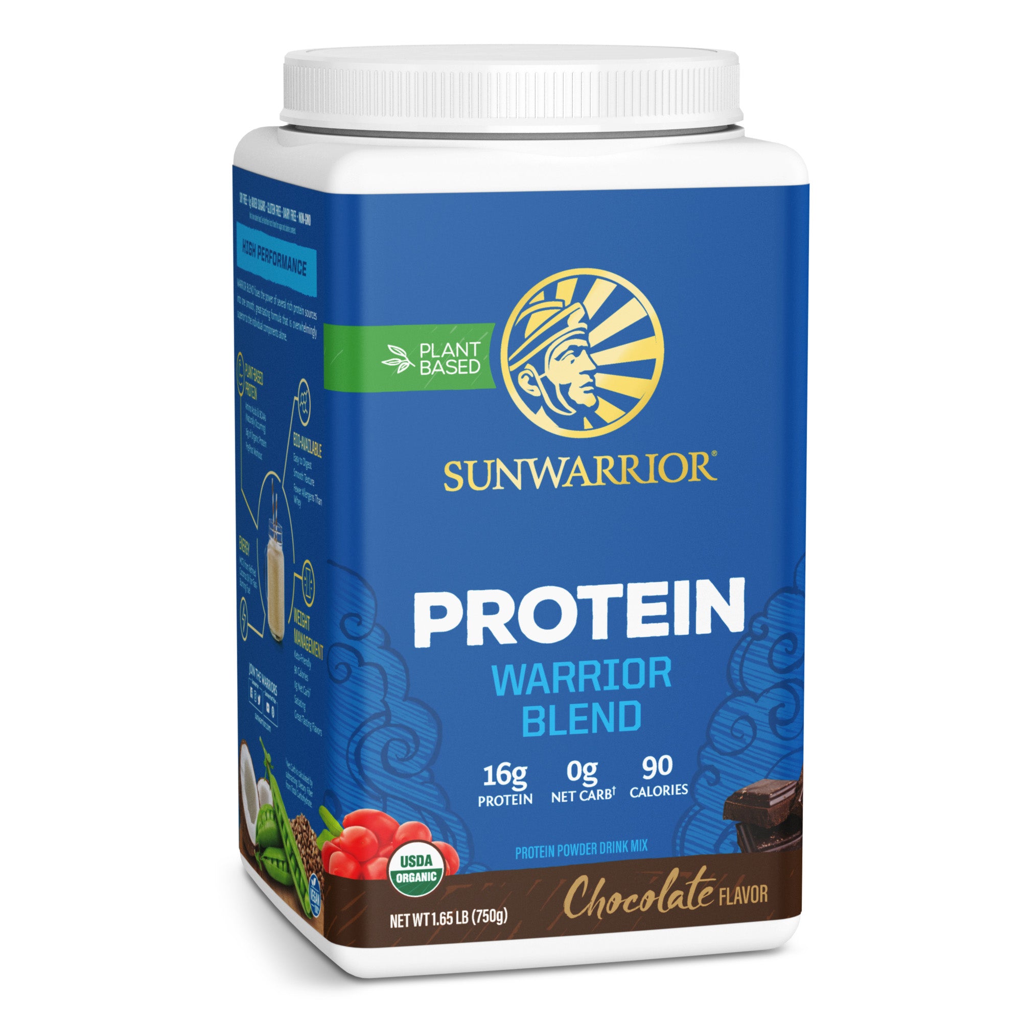 Warrior Blend Protein - Chocolate - Sunwarrior