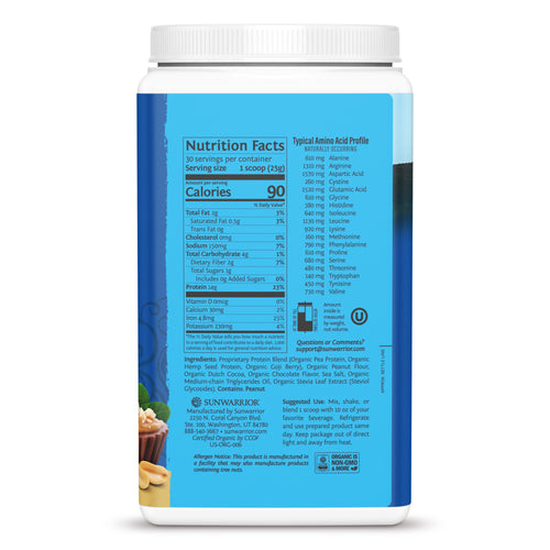 Warrior Blend 750g ChocPB Right