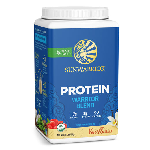 Warrior Blend Organic Plant-based Protein Sunwarrior 30 Servings