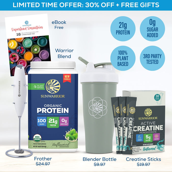 ORGANIC PLANT BASED PROTEIN POWDER Plant-based Protein Sunwarrior