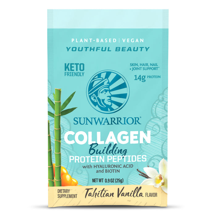 Single Serving Packets  Sunwarrior Collagen Building Protein - Vanilla 1 Packet 