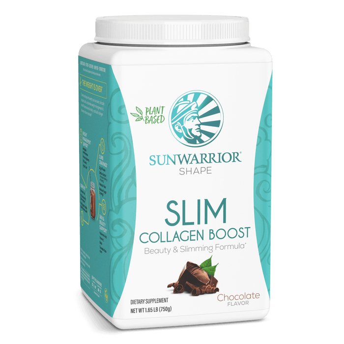 SLIM Collagen Boost + eBook Special Sunwarrior Chocolate 30 SERVINGS 