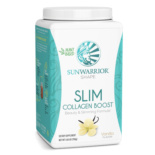 SLIM Collagen Boost + eBook  Sunwarrior Vanilla 30 SERVINGS 