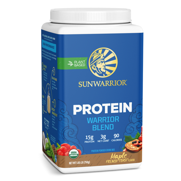 Warrior Blend Organic Plant-based Protein Sunwarrior   